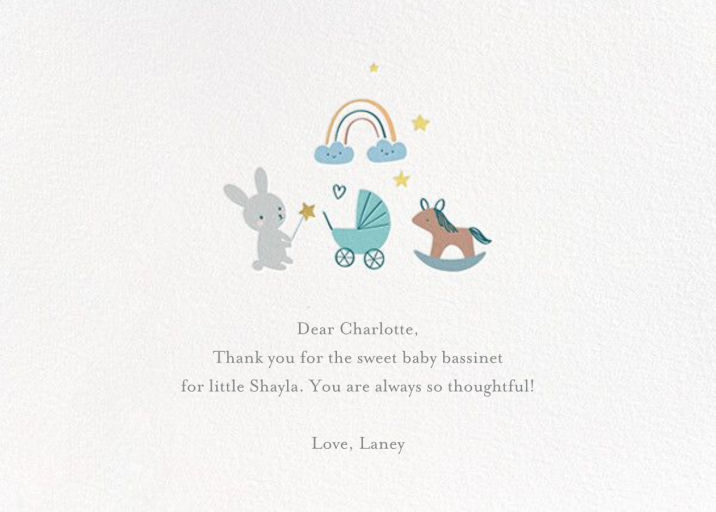 Thankful Toys - Thank You Card by Little Cube