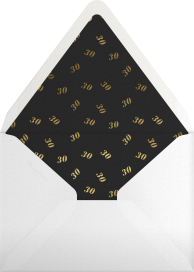 Sideways Lettering - Paperless Post Envelope