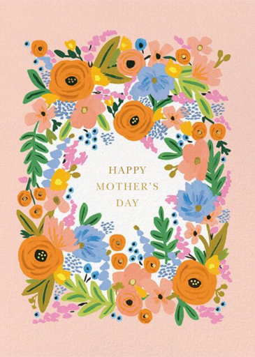 Floral Border Mother's Day by Rifle Paper Co.