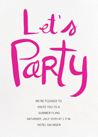 Let's Party by Linda and Harriett