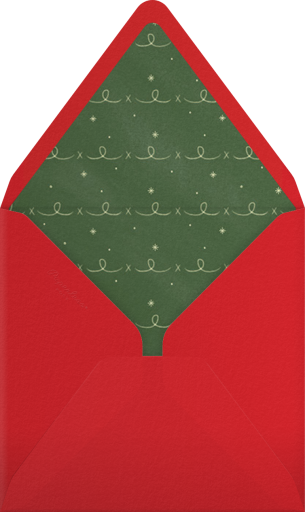 Christmas Cardinal - Paperless Post Envelope