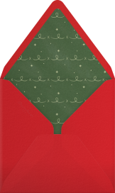 Christmas Cardinal - Paperless Post Envelope