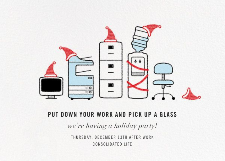 Office Space - Corporate Holiday Party Invitation by Paperless Post