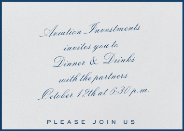 Forever in Ink - Dining & Drinks Invitation by Paperless Post
