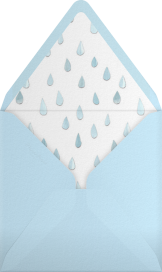 Gentle Shower - Paperless Post Envelope