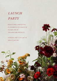 Brumaire - Launch Party Invitation by Putnam & Putnam