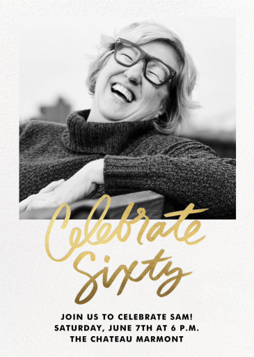 Spotlight Photo - Birthday Invitation by Cheree Berry Paper & Design