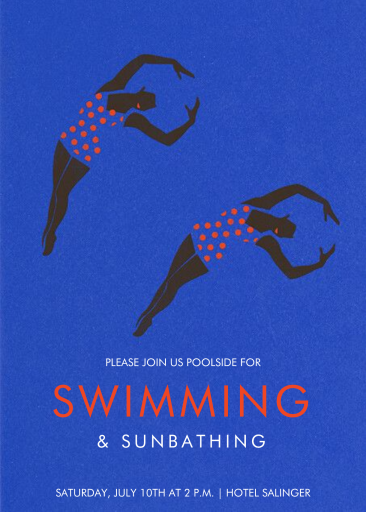 Bathing Beauties - Summer Party Invitation by Paperless Post