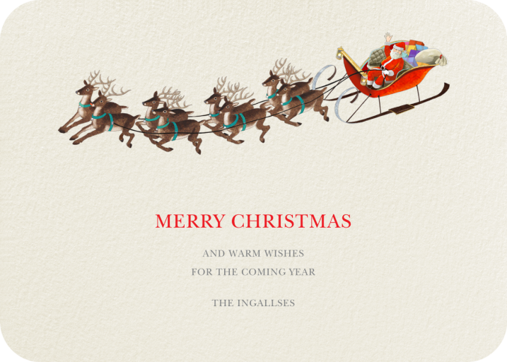 Reindeer Ride by Felix Doolittle