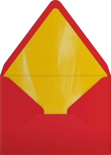 Bring Your Buns Over - Paperless Post Envelope