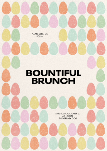 Pastel Perfection - Brunch Invitation by Paperless Post