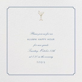 Indented Rounded Corners - Class Reunion Invitation by Paperless Post
