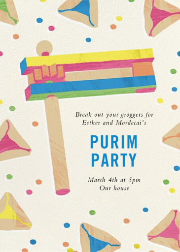 Rainbow Grogger - Invitation by Paperless Post