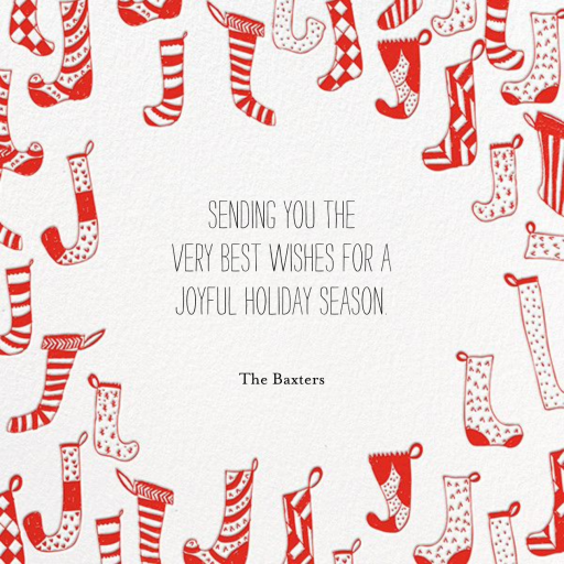 Clementine in My Stocking (Photo) by Mr. Boddington's Studio - Back