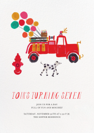 Put the Candles Out - Birthday Invitation by Mr. Boddington's Studio