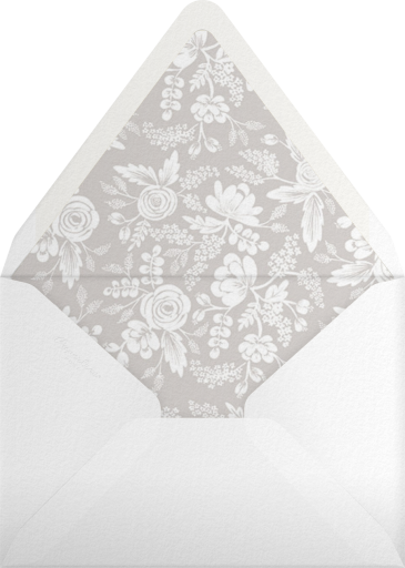 Heather and Lace (Photo Stationery) - Rifle Paper Co. Envelope