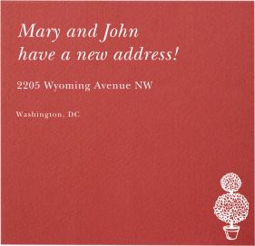 Moscow - Moving Announcement by Paperless Post