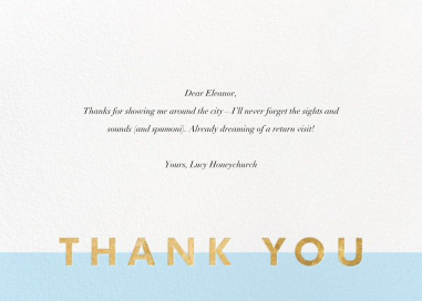 Field of Thanks (Stationery) by Paperless Post