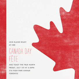O Canada! by Paperless Post