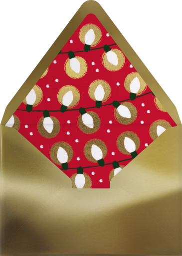 O Tannenbear (Tall) - Paperless Post Envelope