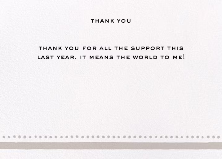 Charlotte Street II (Stationery) - Thank You Card by kate spade new york