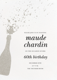 Champers - Invitation by Paperless Post