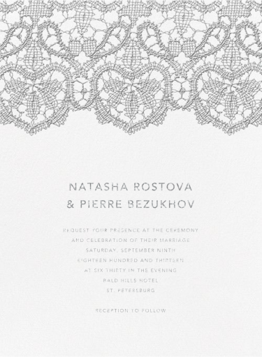 Antique Lace by Oscar de la Renta