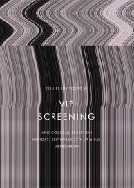 Static Edge - Viewing Party Invitation by Paperless Post