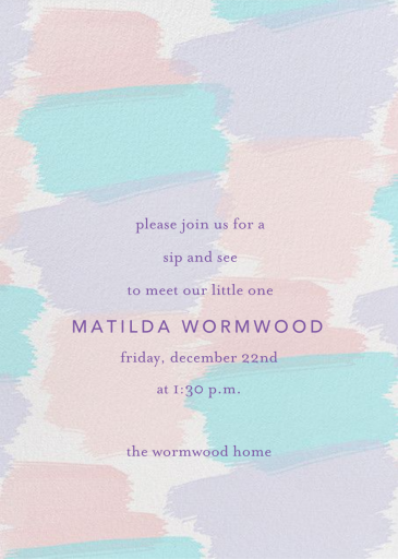 Watercolor Palette by Ashley G