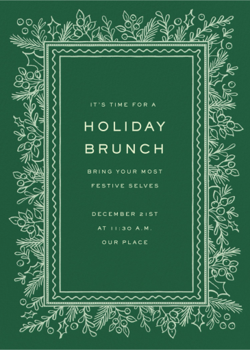 Berry Garden (Lucy Young) - Invitation by Dogwood Hill