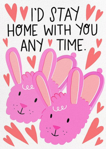 Home Bunnies - Valentine's Day Card by Hello!Lucky