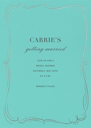 Plume Tall - Bridal Shower Invitation by Paperless Post