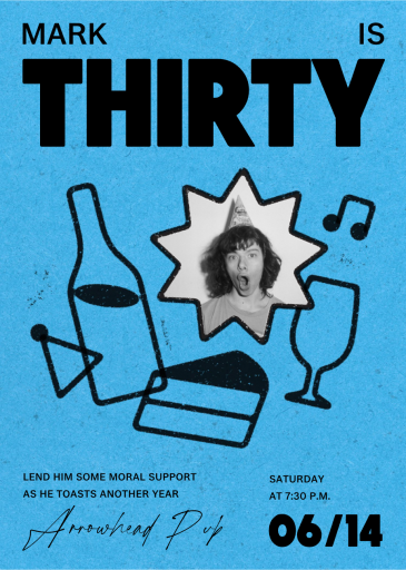 Electric Photo - Birthday Invitation by Paperless Post