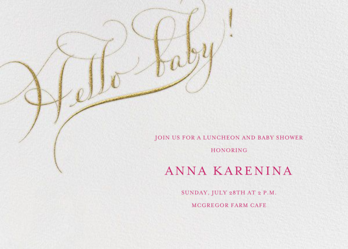 Hello Baby by Bernard Maisner