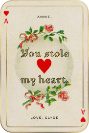 Ace of Hearts - Valentine's Day Card by John Derian