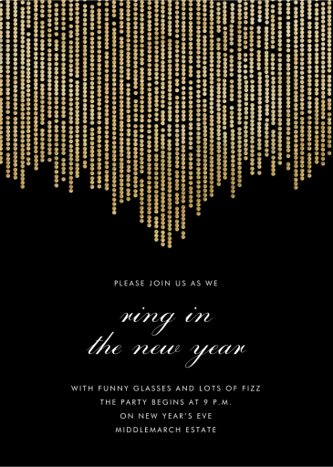 Josephine Baker - Winter Party Invitation by Paperless Post