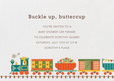 Train (Stationery) by Petit Collage