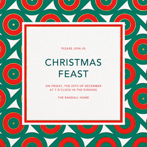 Archer - Holiday Party Invitation by Jonathan Adler