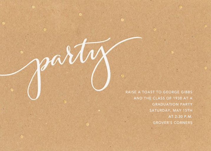 Signature Party by Sugar Paper