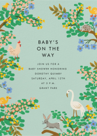 Forest Animals - Baby Shower Invitation by Rifle Paper Co.