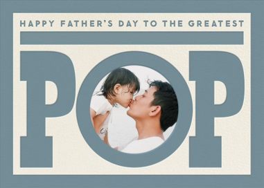 To The Greatest Pop by The Indigo Bunting