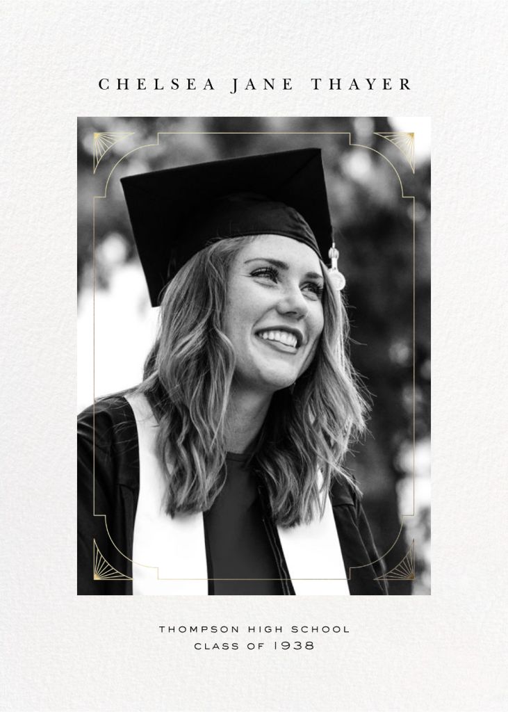 Sinclair graduation announcement send online instantly track opens