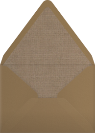 Bats Flying Around Moon Invitation Envelope