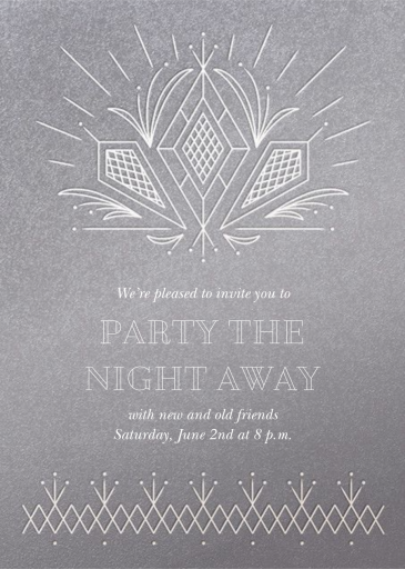 Crystal Clear - Party Invitation by Paperless Post