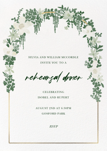 Springline - Rehearsal Dinner Invitation by Paperless Post