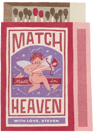 Perfect Match - Valentine's Day Card by Paperless Post