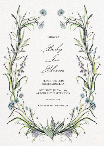 Rama en flor - Baby Shower de Kirby x Art