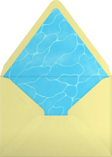 Splashy Oasis - Paperless Post Envelope