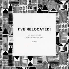 Onnea - Moving Announcement by Marimekko