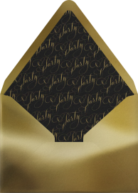 Let's Party Script - Bernard Maisner Envelope